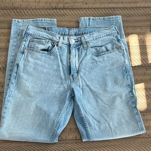 Levi's Light Blue Straight Jeans